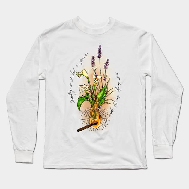 Arsonist’s Lullabye - Hozier Long Sleeve T-Shirt by CCola-Creations